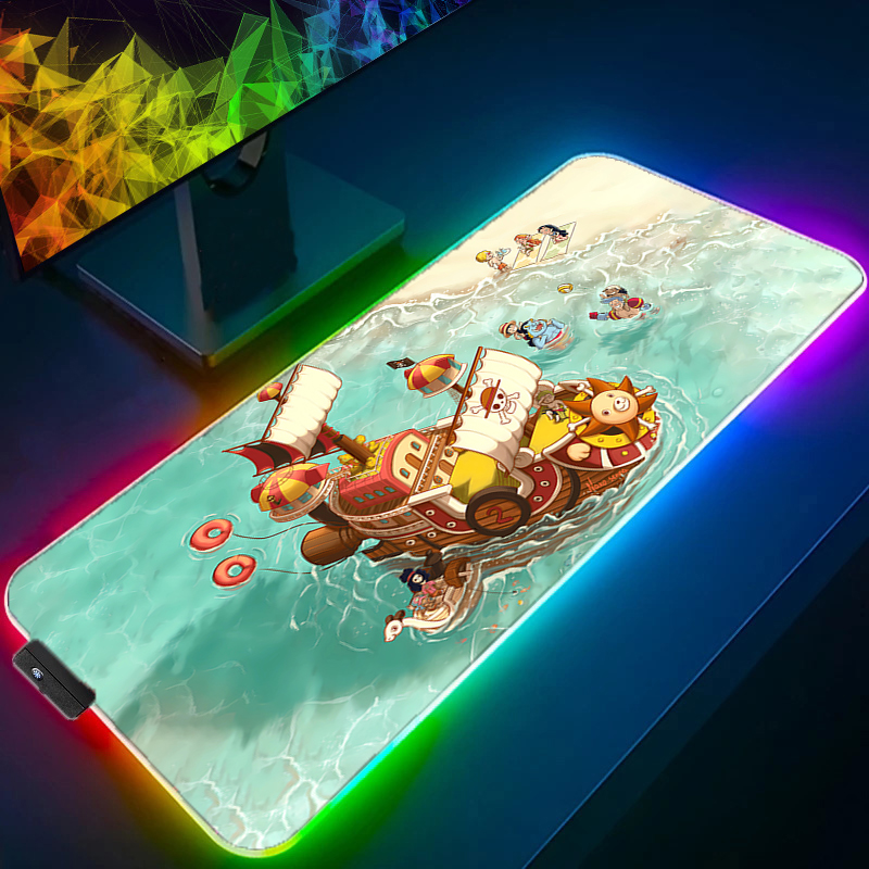 Tablet Accessories For Gaming - RGB LED Muismat Bureau Mat Een