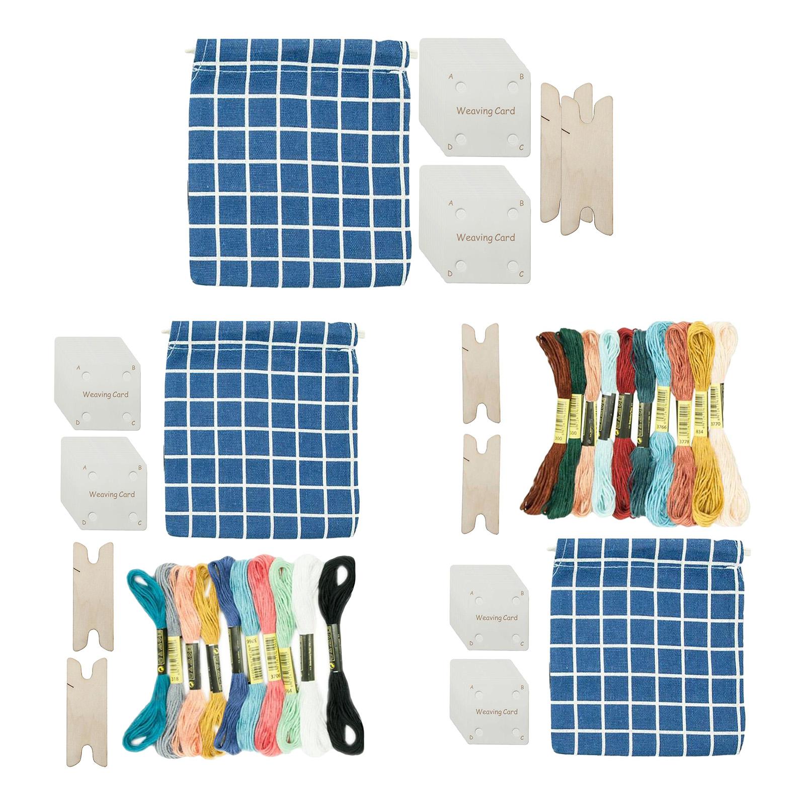 Tablet Weaving Accessories - Plastic tablet-weefkaarten set, weefgereedschap, accessoire voor
