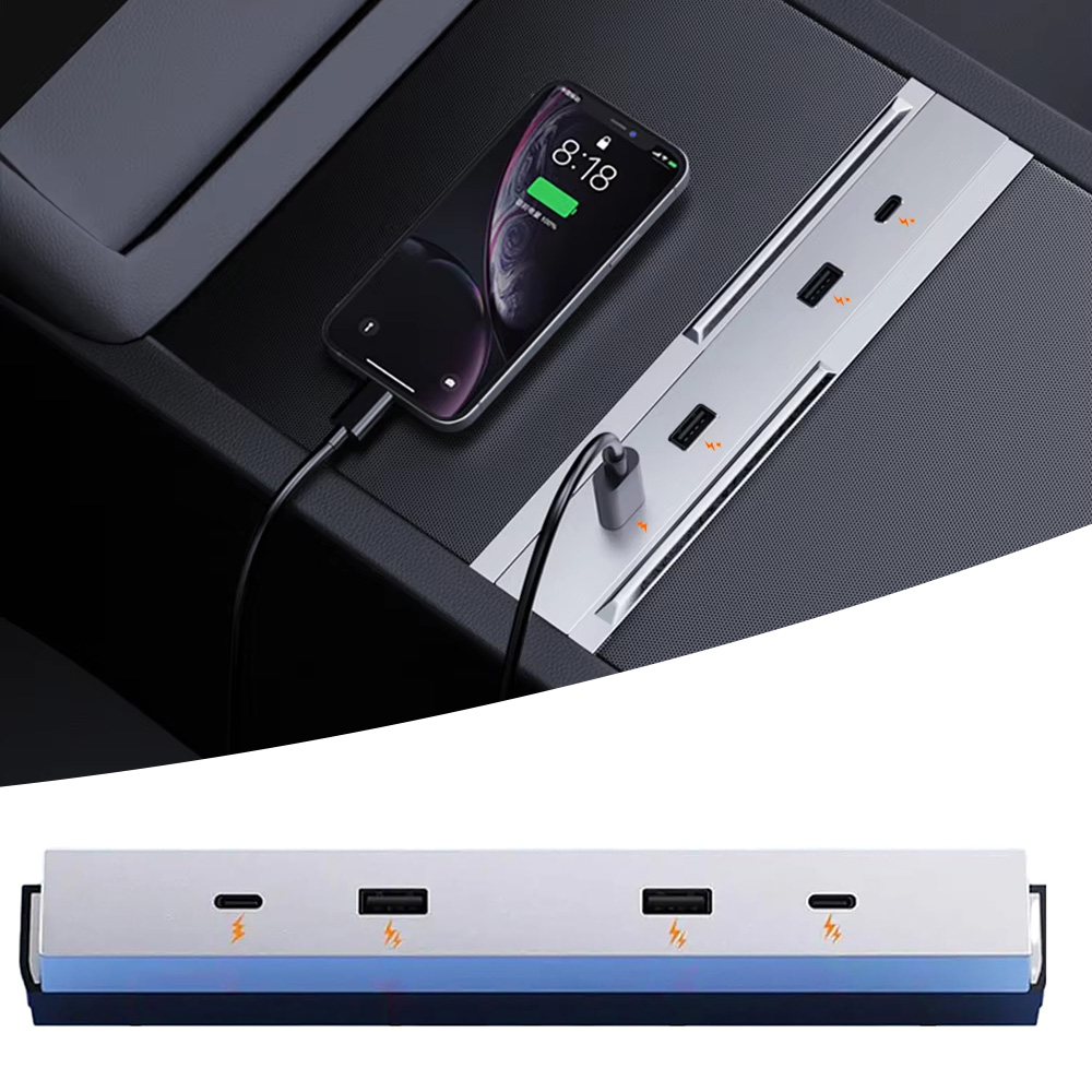 Usb Hub Type C - 27W-65W Snellaad Uitbreidingsdock USB Hub voor
