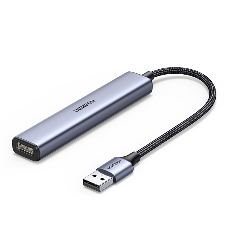 Usb Hub Type C - UGREEN USB-hub met 4 USB2.0-poorten, 1
