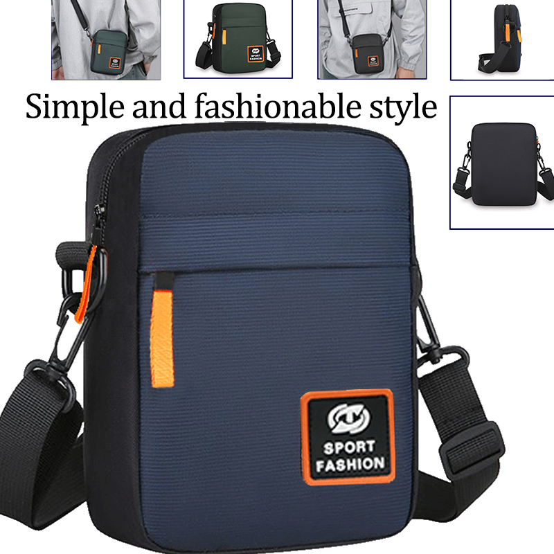 Tablet Shoulder Bag - Heren Oxford-stof Sport Crossbody-tas Lichtgewicht multifunctionele
