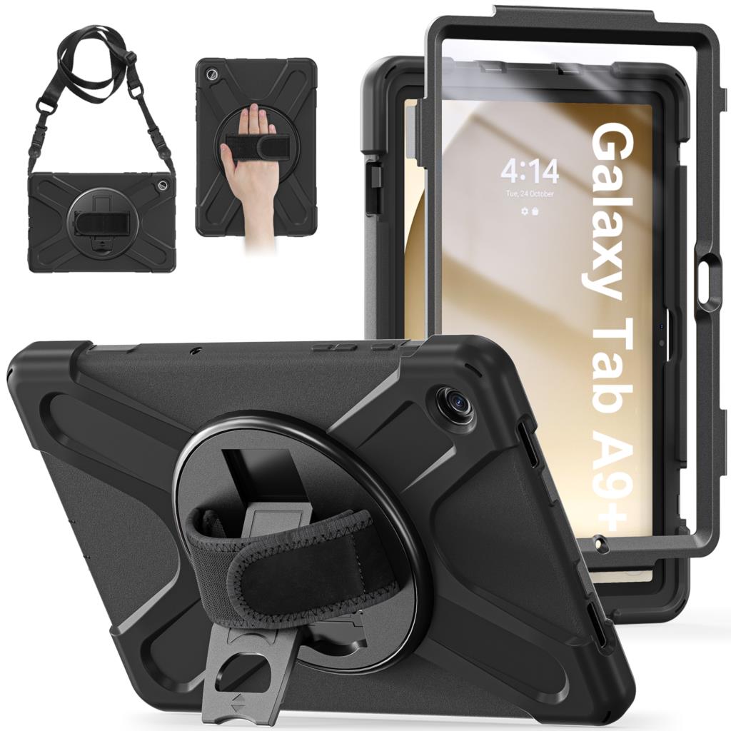 Samsung Tablet A9 Accessories - 360 Roterende Case Voor Samsung Galaxy