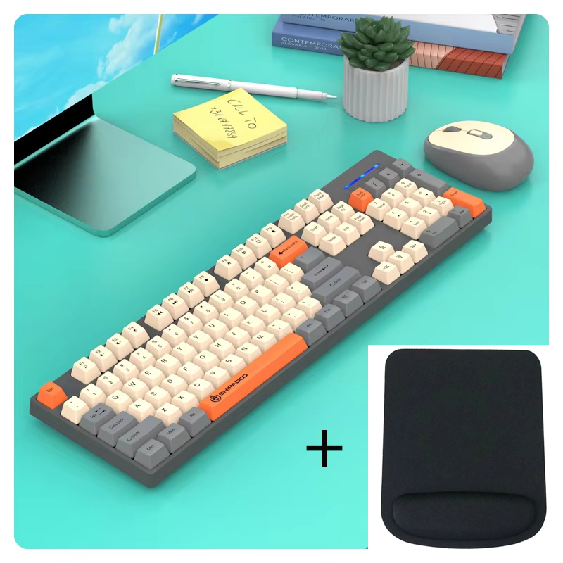 Officeworks Tablet Accessories - Shipadoo Draadloos Gaming Toetsenbord en Muis