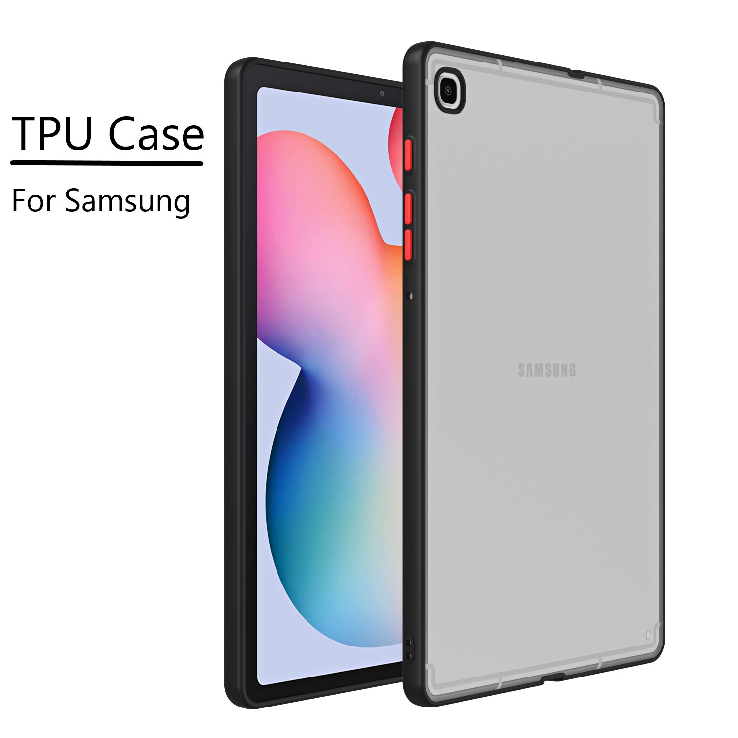 Samsung Tablet A9 Accessories - TPU Soft Case Voor Samsung Galaxy