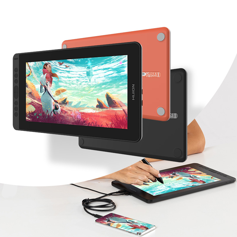 Huion Tablet Accessories - HUION Kamvas 12 Grafische Tablet Monitor