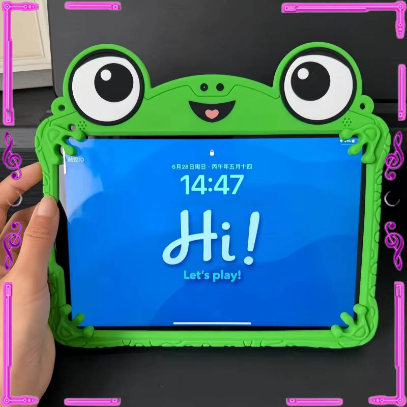 Cool Tablet Accessories - Nieuwe Spot Cartoon Grote Ogen Kikker