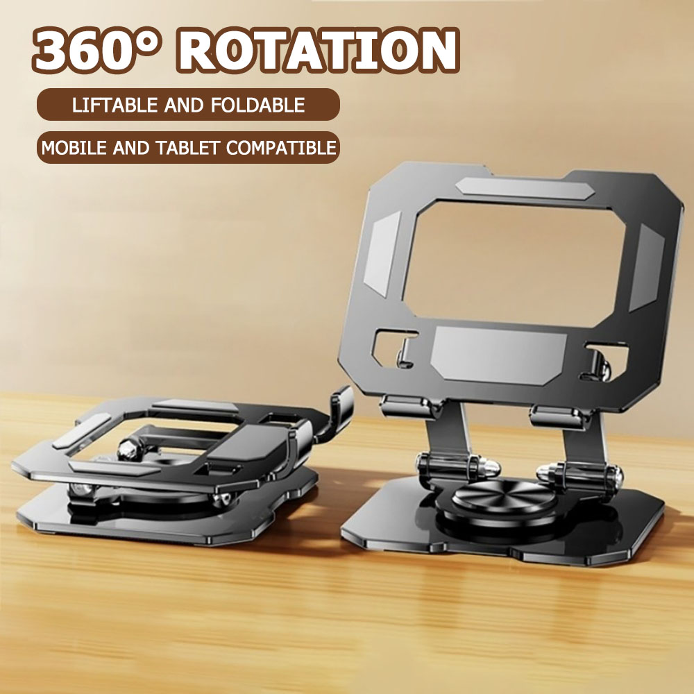 Onn Tablet Accessories - 360 graden draaibare tablet- en telefoonstandaard,
