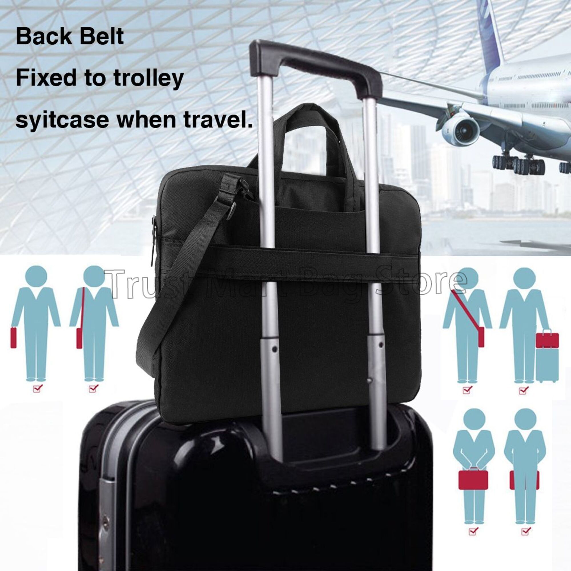 Schattige Teckelprint Laptop D - Tablet Shoulder Bag recensie en prijs