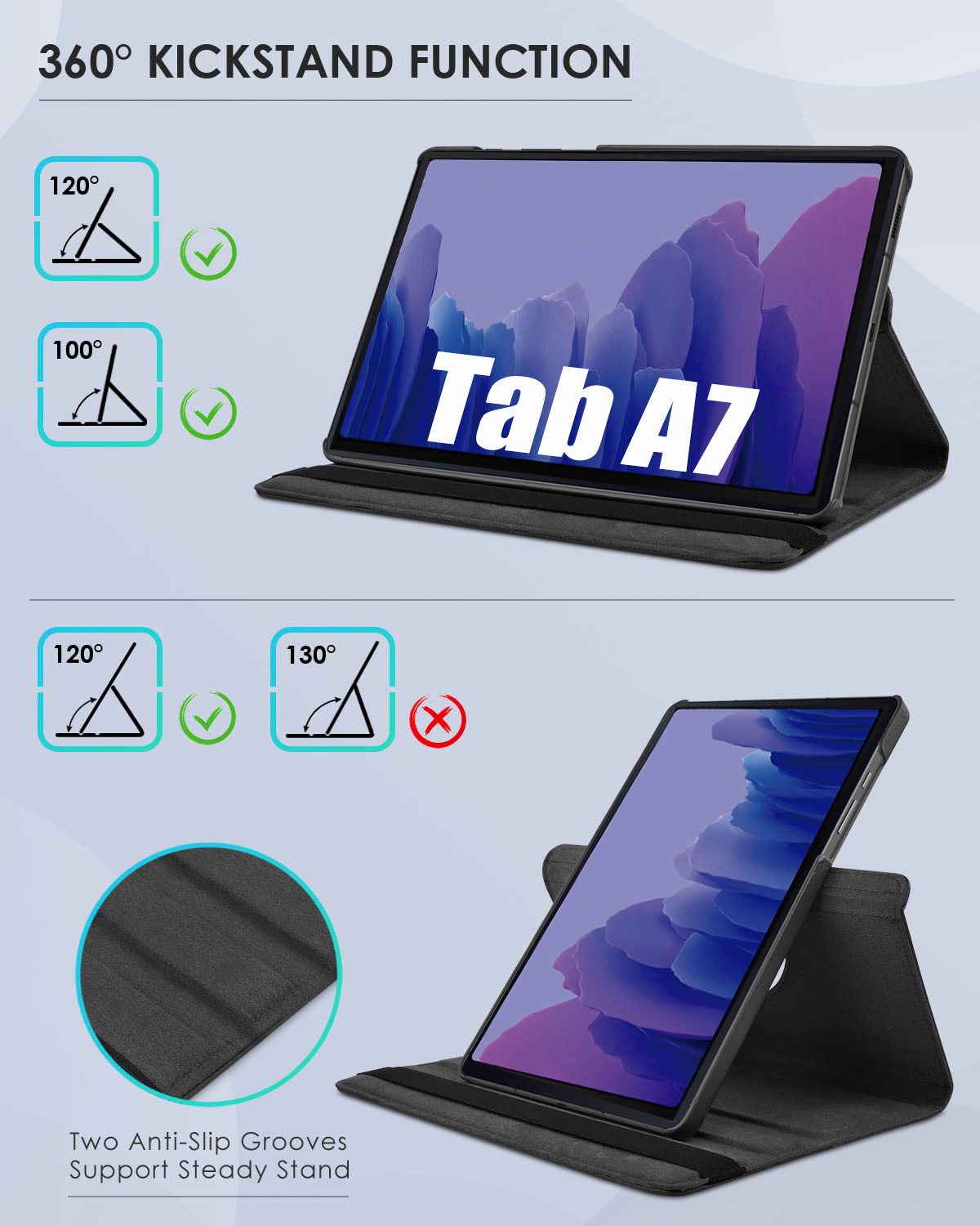 Roterende Case Voor Samsung Ga - Vortex Tablet Accessories recensie en prijs