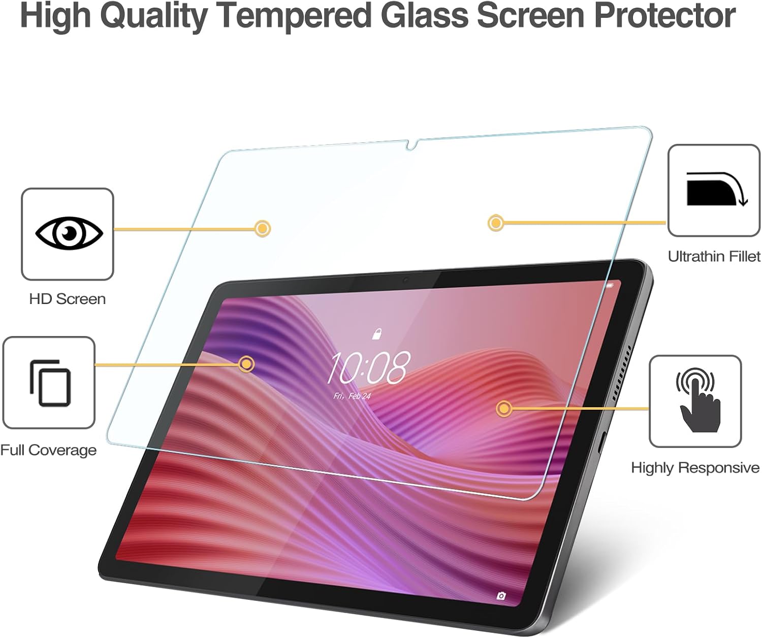 1 PCS 9H Gehard Glas Tablet Sc - Temu Tablet Accessories recensie en prijs