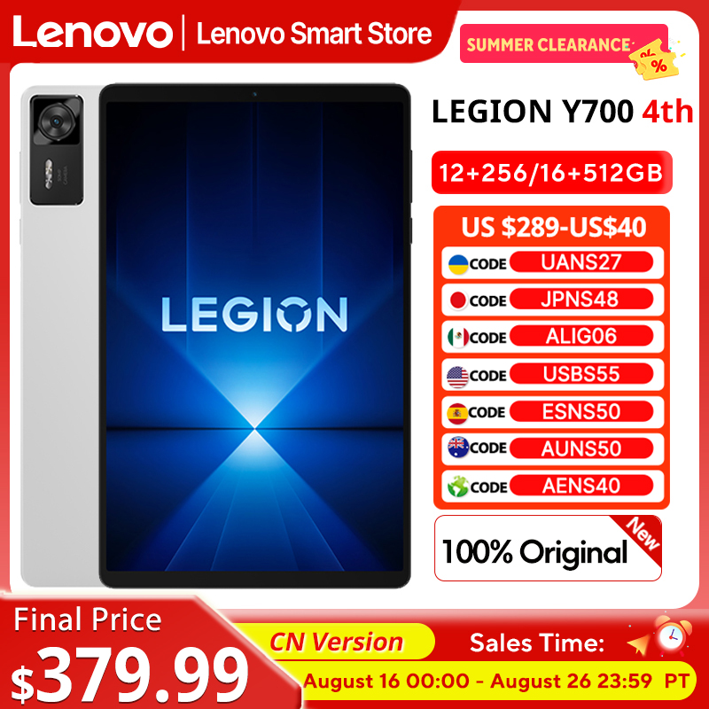 Originele Lenovo Legion Y700 4 - Tablet Accessories For Gaming recensie en prijs
