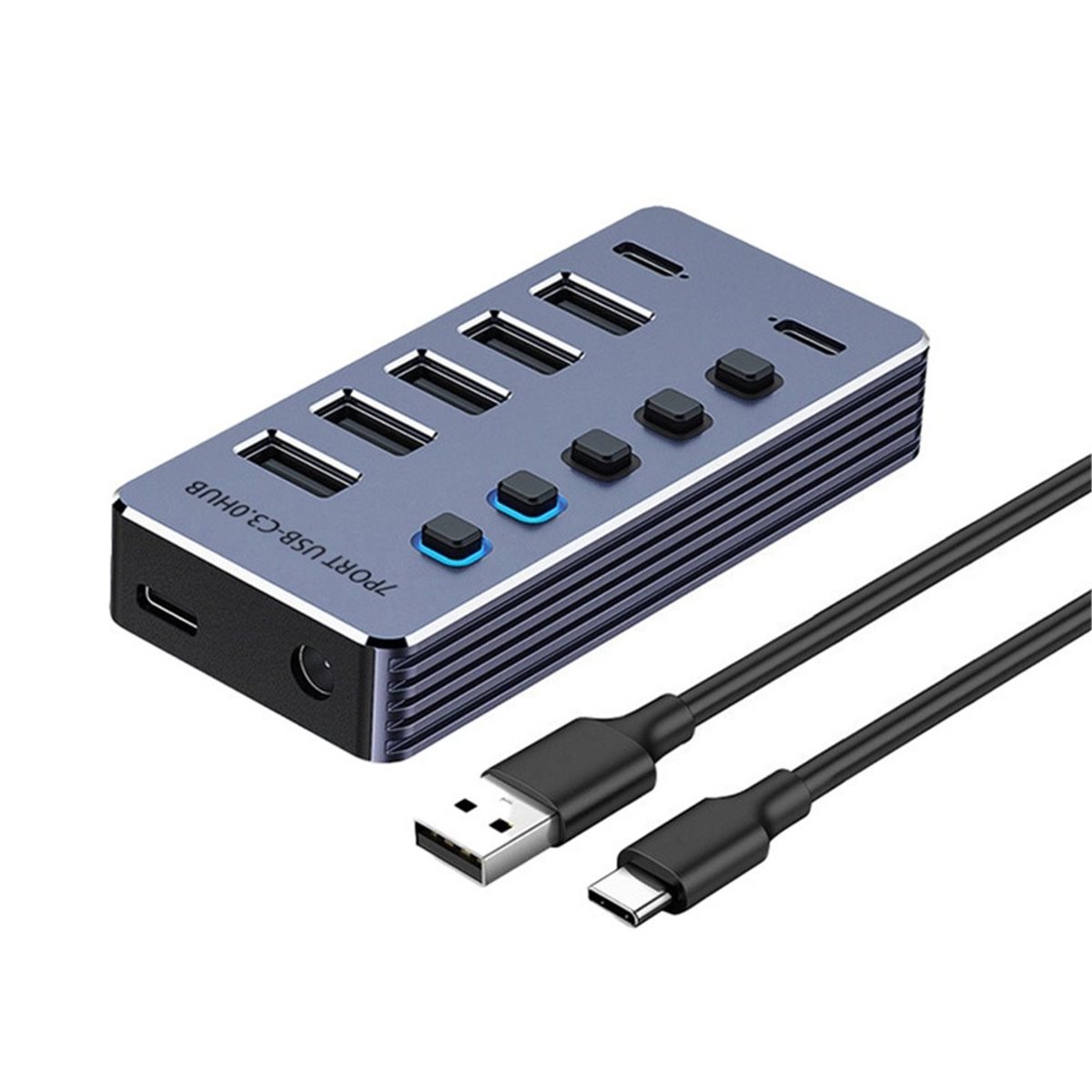 update. 5-poorts USB 2-poorts  - Usb Hub Type C recensie en prijs