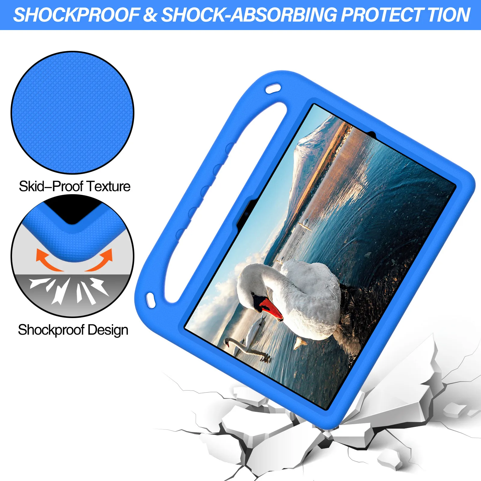 Kinder EVA Stand Case voor Sam - Samsung Tablet A9 Accessories recensie en prijs