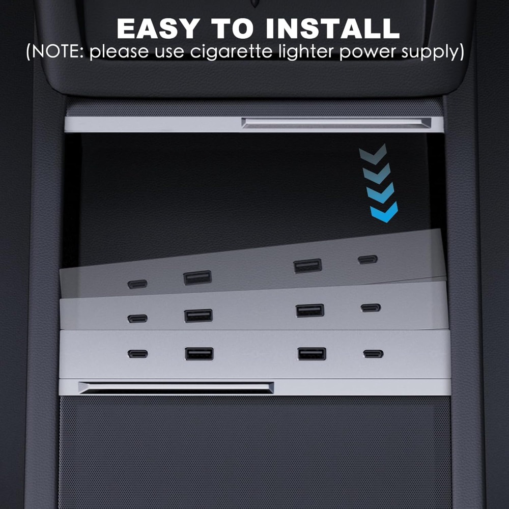 Interieur accessoire voor Tesl - Usb Hub Type C recensie en prijs