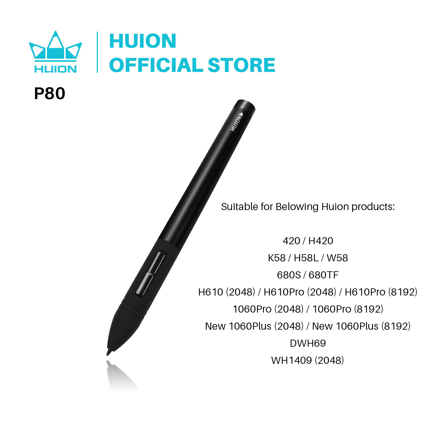 Huion PEN80 Grafische Tablets  - Huion Tablet Accessories recensie en prijs