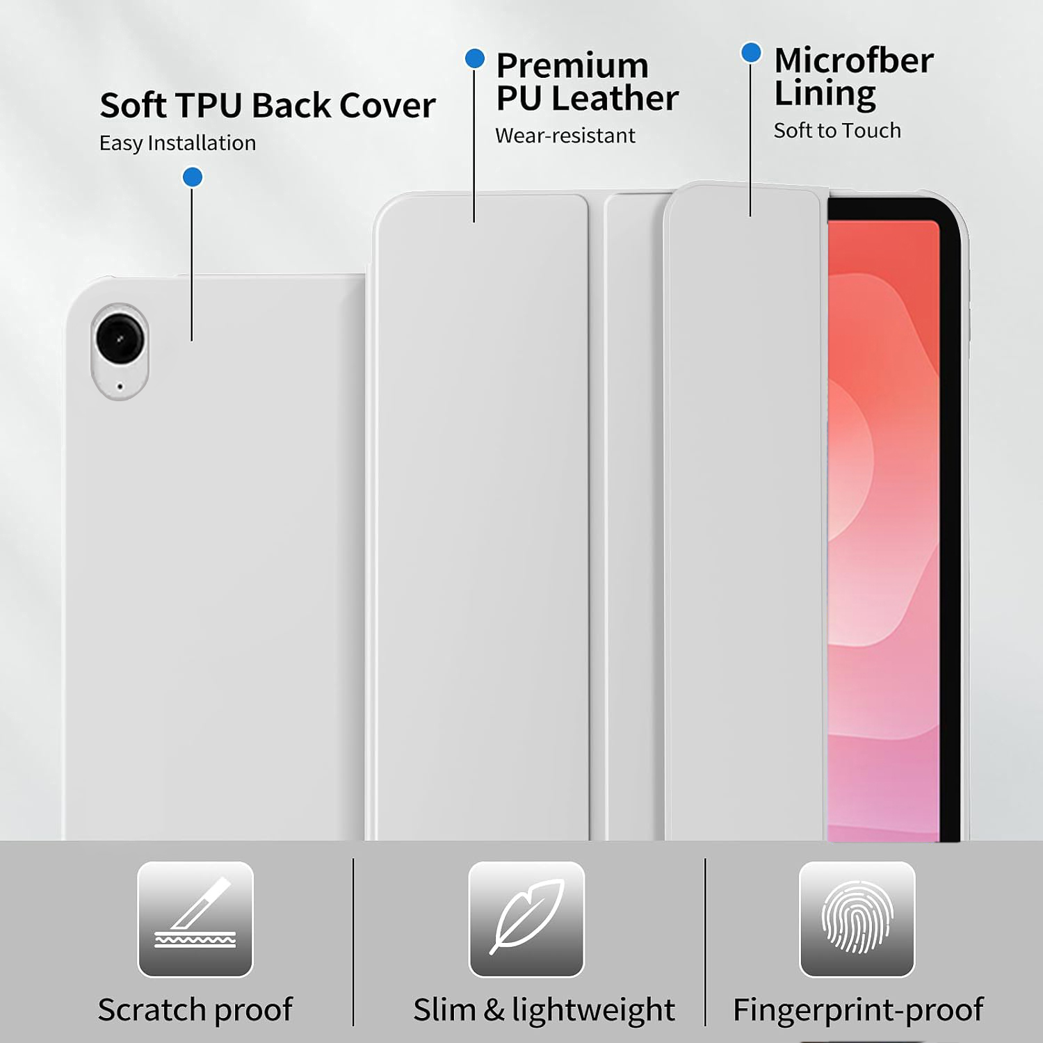 Drievoudig opvouwbare flipcase - Vortex Tablet Accessories recensie en prijs