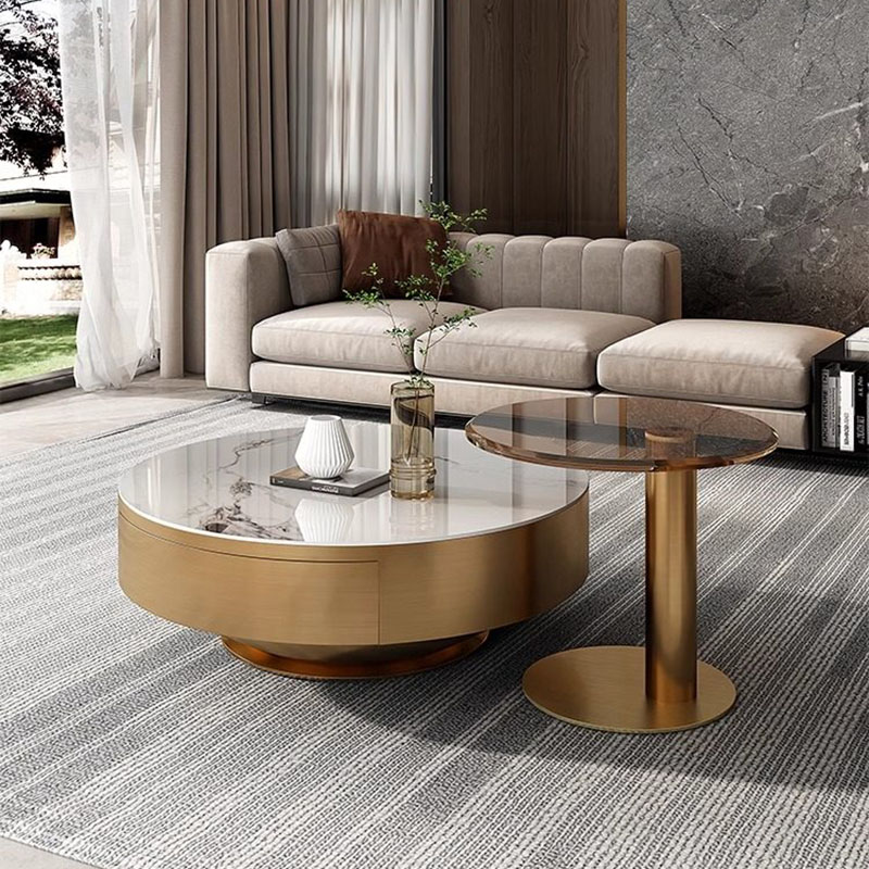 Ronde, heldere salontafel, een - Unique Table Accessories recensie en prijs