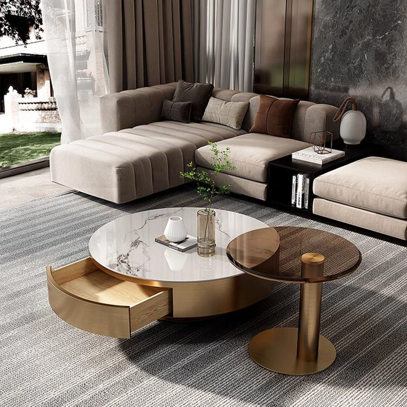 Ronde, heldere salontafel, een - Unique Table Accessories recensie en prijs