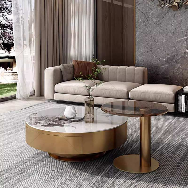 Ronde, heldere salontafel, een - Unique Table Accessories recensie en prijs