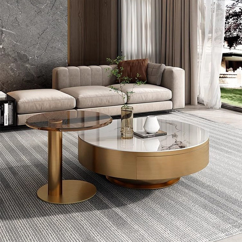Ronde, heldere salontafel, een - Unique Table Accessories recensie en prijs