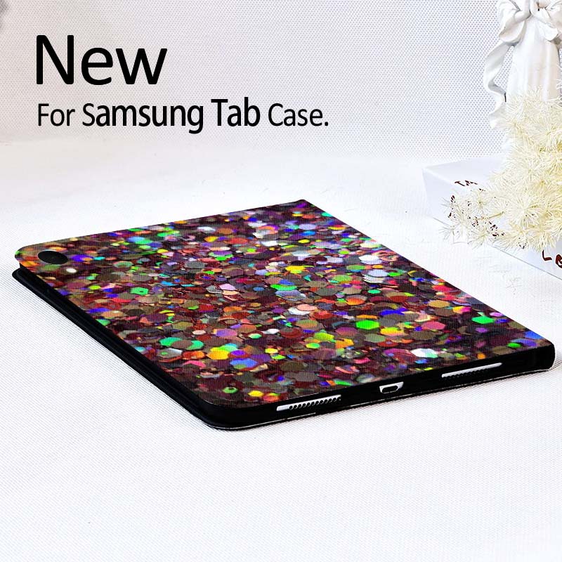 Glinsterend patroonontwerp voo - Samsung Tablet A9 Accessories recensie en prijs