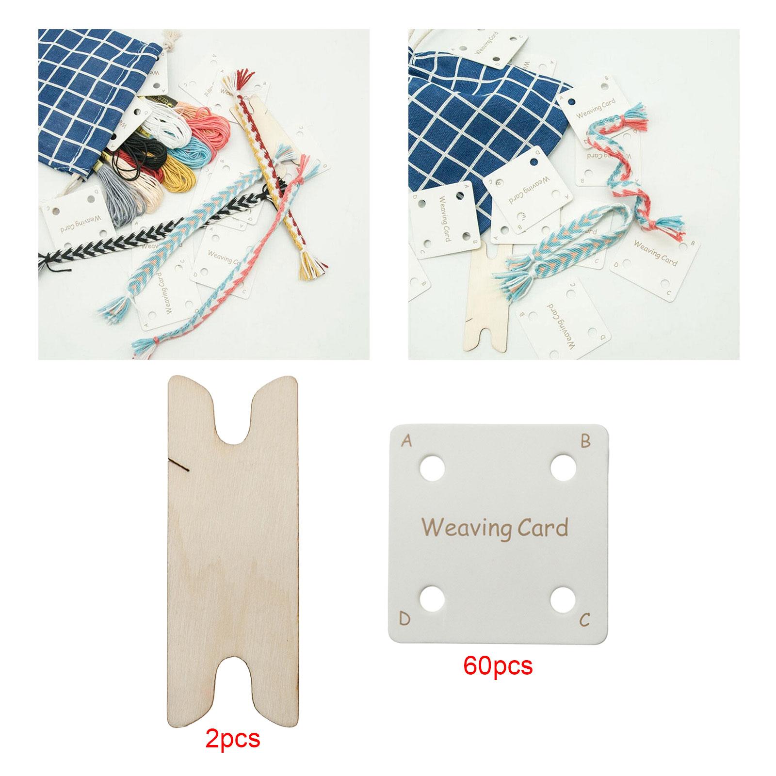 60 Stuks Tablet Weefkaart Voor - Tablet Weaving Accessories recensie en prijs