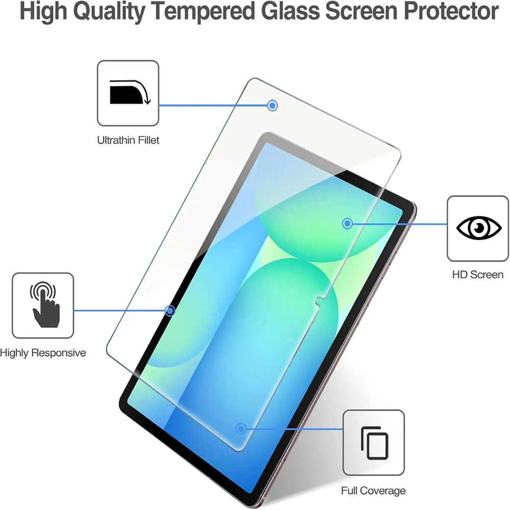 2 stuks 9H gehard glas tablet  - Temu Tablet Accessories recensie en prijs