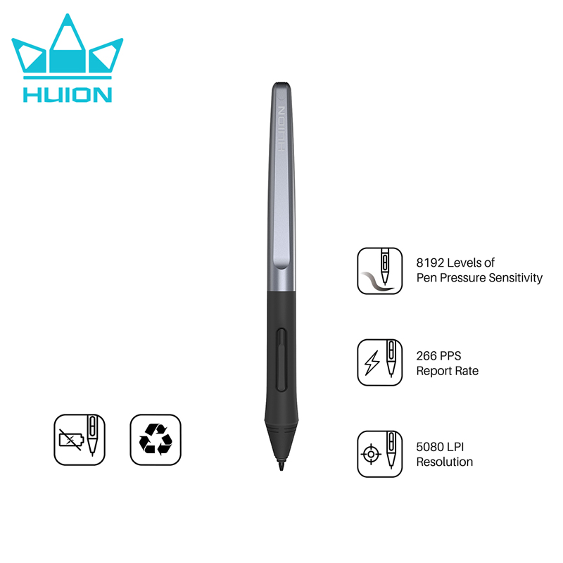 Huion PW100 Batterij-Gratis St - Huion Tablet Accessories recensie en prijs
