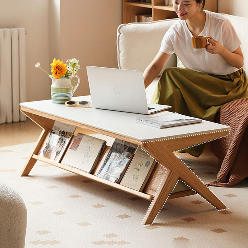 Rechthoekige houten salontafel - Unique Table Accessories recensie en prijs