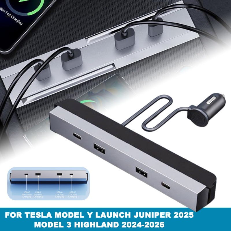 Center Console Autoadapter Mul - Usb Hub Type C recensie en prijs