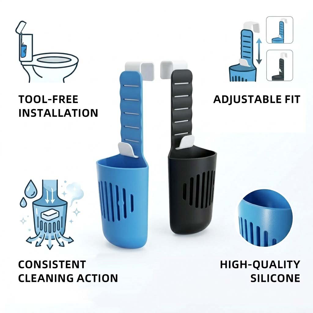 Silicone toiletreservoir table - Useful Tablet Accessories recensie en prijs