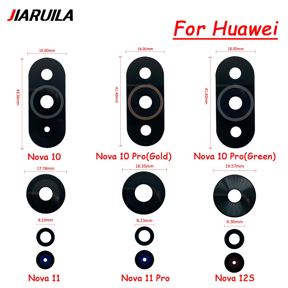 10 STUKS Achtercamera Glazen L - Huawei Nova 12 recensie en prijs