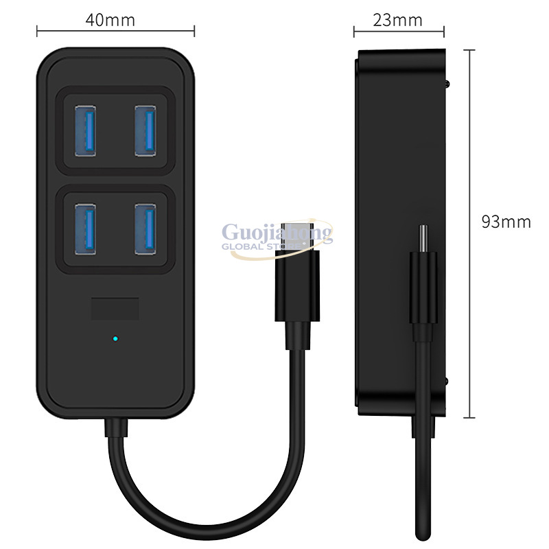 Cross-border USB3.0 hub, USB-i - Usb Hub Type C recensie en prijs