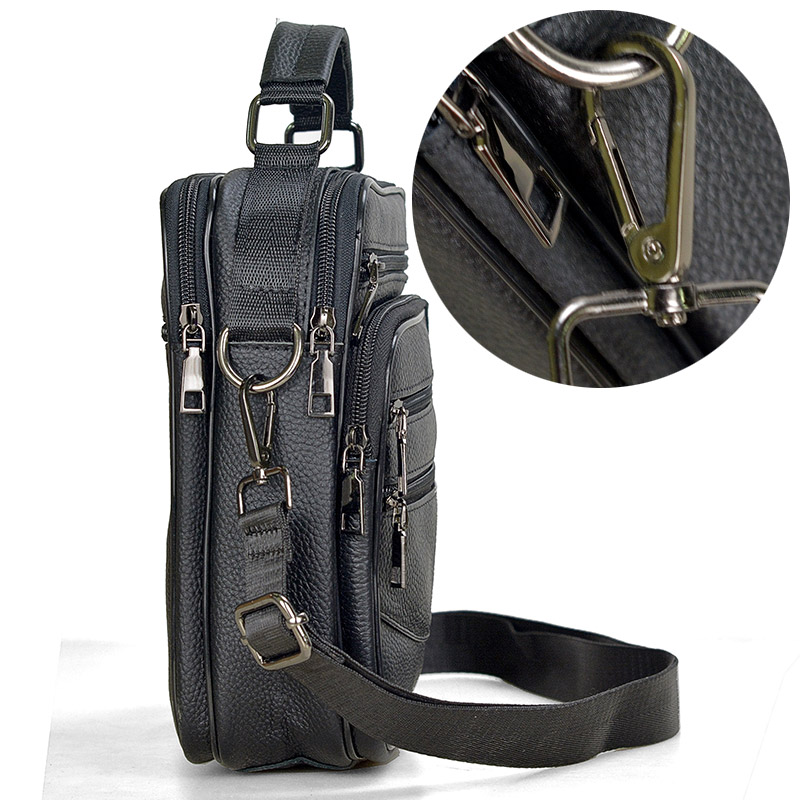 Mode Mannen Echt Lederen Handt - Tablet Shoulder Bag recensie en prijs