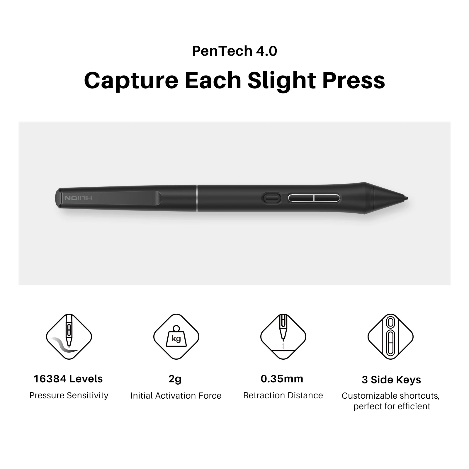 Huion Kamvas 16 (Gen 3) grafis - Huion Tablet Accessories recensie en prijs