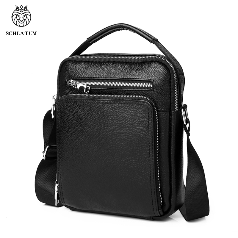 SCHLATUM Echt Leer Mannen Cros - Tablet Shoulder Bag recensie en prijs