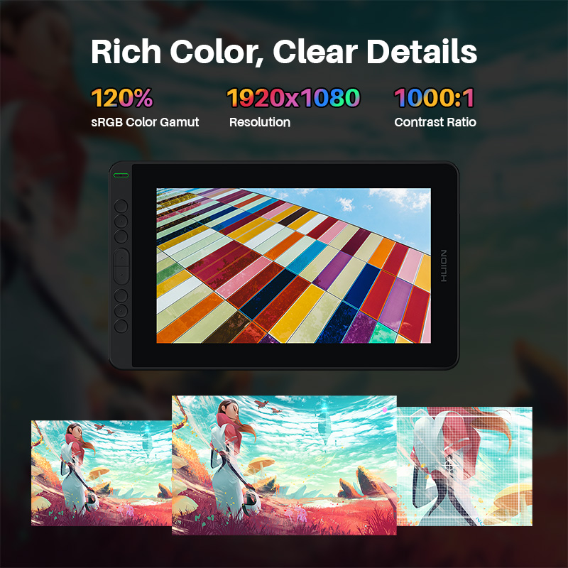 HUION Kamvas 12 Grafische Tabl - Huion Tablet Accessories recensie en prijs