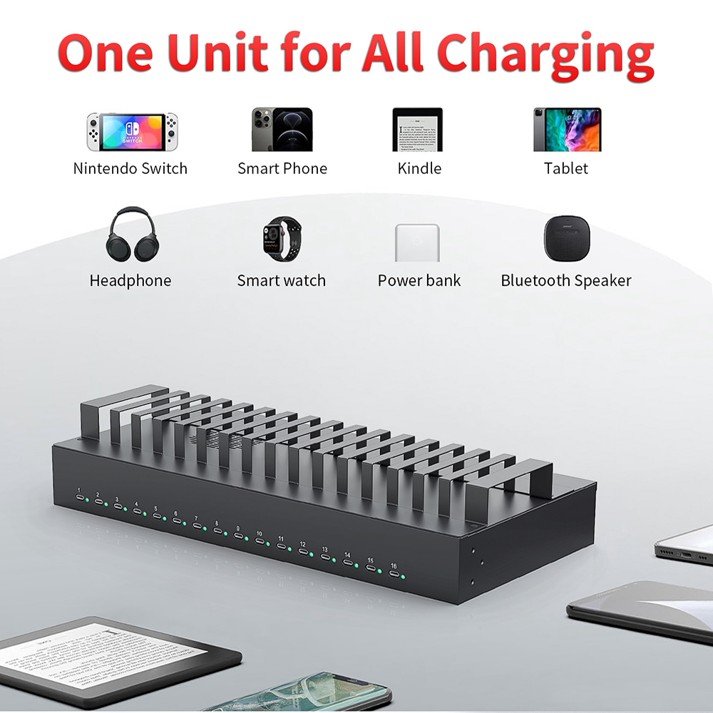 CA16-165C 16-poorts USB Type-C - Usb Hub Type C recensie en prijs