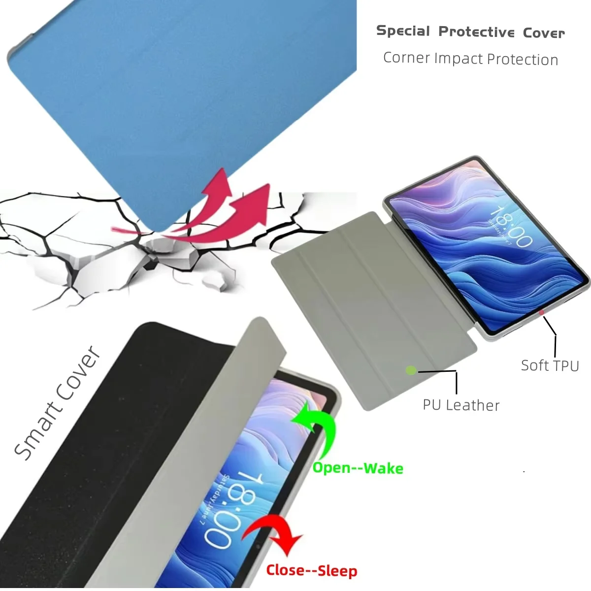 Smart Cover voor Teclast P33 P - Teclast Tablet Accessories recensie en prijs